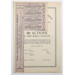 WARRANT Sp. Akc. of Commodity Stores, Em.2, 50x 10,000 mkp 1923