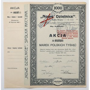 NEW DAYS, 1,000 mkp 1922