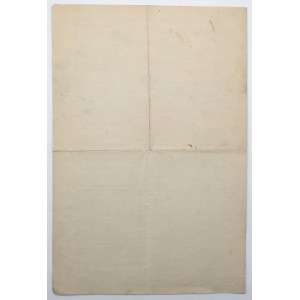 VESTA Bank of Mutual Insurance in Poznań, Life insurance policy, $2,000 1929