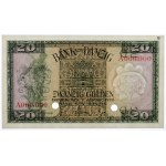 Danzig 20 guilders 1938