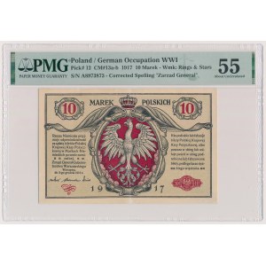 10 mkp 1916 General ... tickets - 2x A 897...