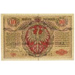 10 mkp 1916 General ... tickets - 2x A 897...