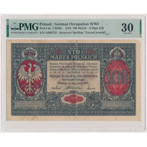 100 mkp 1916 jeneral - 6 figures