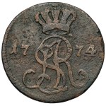 Poniatowski, Penny 1774 AP - Partenstein - rare