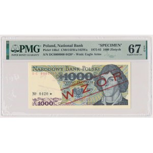 WZÓR 1.000 zł 1982 - DC 0000000 - No.0420