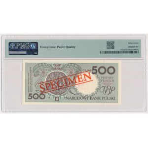 POLISH CITIES 500 PLN 1990 - MODEL - A 0000000 - No.0195