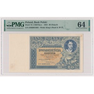 20 złotych 1931 - DH