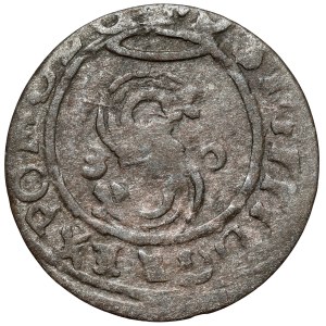 Sigismund III Vasa, Trzeciak Lobżenica 1630 - 2 shields - 2x date