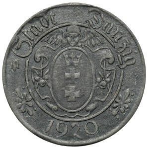 Gdansk, 10 fenig 1920 zinok - 57 perál