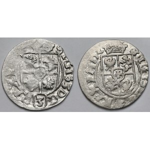 Zygmunt III Waza, Półtoraki Bydgoszcz 1614 i 1615 - zestaw (2szt)