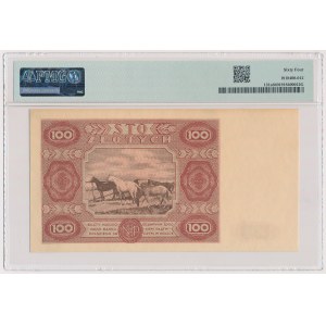 100 zlotys 1947 - A - capital letter