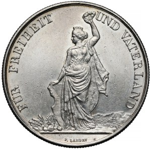 Szwajcaria, 5 franków 1872 - Festiwal strzelecki Zürich