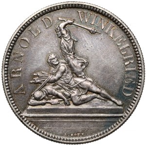Switzerland, 5 francs 1861 - Nidwalden shooting festival