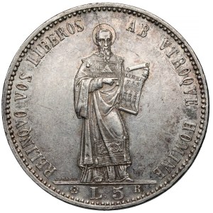San Marino, 5 lire 1898-R, Rome