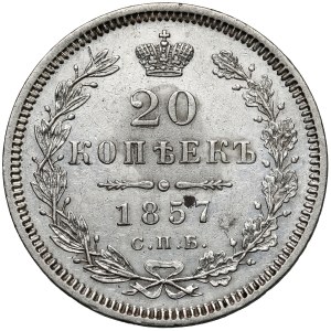 Russland, Alexander II., 20 Kopeken 1857