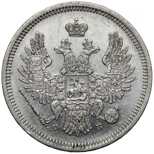 Russland, Alexander II., 20 Kopeken 1857