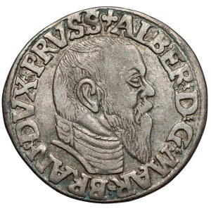 Prusy, Albrecht Hohenzollern, Trojak Królewiec 1544