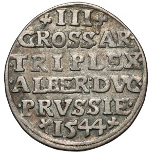 Prusy, Albrecht Hohenzollern, Trojak Królewiec 1544