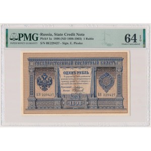 Russia, 1 Ruble 1898 - Pleske