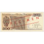 500 złotych 1976 - WZÓR - AF 0000000 - No. 0001