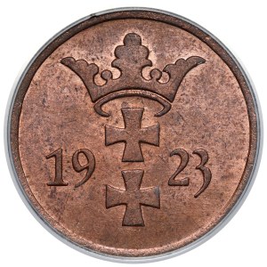 Gdansk, 2 fenigs 1923