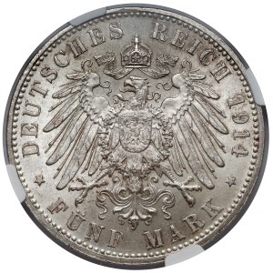 Bawaria, 5 marek 1914-D