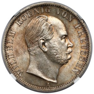 Prussia, Wilhelm I, Thaler 1866-A, Berlin