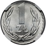 Destrukt 1 zloty 1976 - on a 50-GROSS disc - very rare