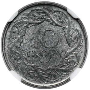 General Government, 10 groszy 1923