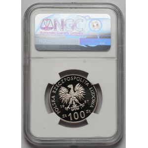 100 zlotych 1987 Casimir III the Great - LUSTRZANKA