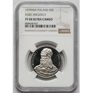 50 złotych 1979 Mieszko I - LUSTRZANKA