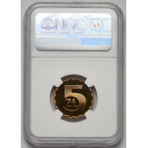 5 zlotys 1980 - LUSTRADE