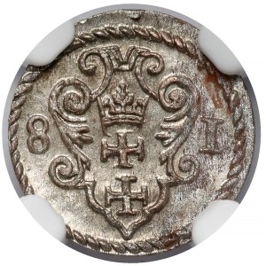Stefan Batory, Denár Gdansk 1581