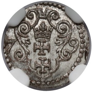 Stefan Batory, Denarius Gdansk 1579 - beautiful and rare