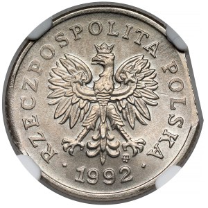 Destrukt 20 groszy 1992 - sheet metal tip