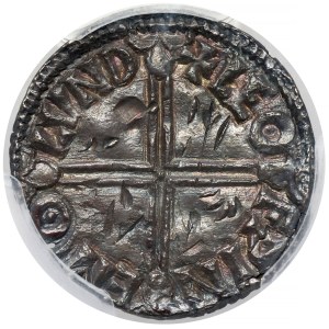 England, Aethelred II (978-1016) Long cross denarius