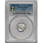 Boleslaw III the Wrymouth, Denarius - Knight and St. Adalbert.