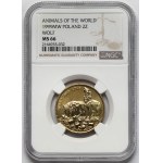 2 zloty 1999 Wolf