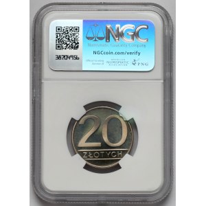 20 zlotys 1987 - LUSTRADE