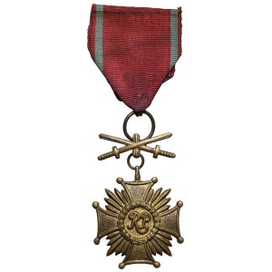 PSZnZ, Bronze Cross of Merit with Swords - Samuel Kretschmer &amp; Sons, Jerusalem.