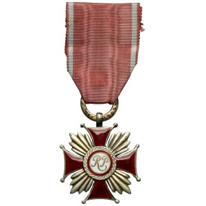 PSZnZ, Złoty Krzyż Zasługi - Spink & Son Ltd, Londyn - w SREBRZE