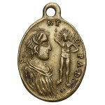 Royal Prussia, Medallion 1752 - Coronation of the statue of Our Lady of the Lakes.