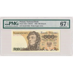 500 zloty 1982 - GL