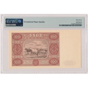 100 złotych 1947 - Ser.A - duża litera