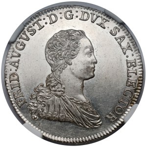 Saxony, Friedrich August III, 2/3 thaler 1765 EDC