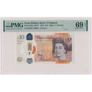 United Kingdom, 10 Pounds 2016