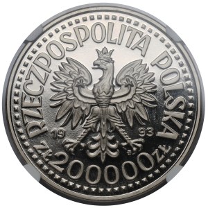 Próba NIKIEL 200.000 złotych 1993 Ruch Oporu