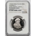 Sample NIKIEL 200,000 gold 1993 Casimir IV Jagiellonian - bust