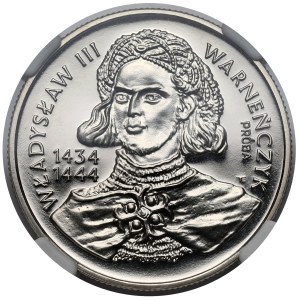 NIKIEL 10,000 gold sample 1992 Wladyslaw III Varnañczyk