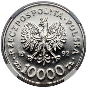 NIKIEL 10,000 gold sample 1992 Wladyslaw III Varnañczyk